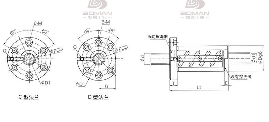 KURODA GR6310DT-DAPR 黑田丝杆THK