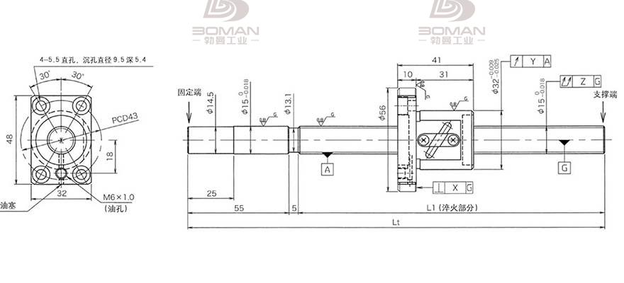KURODA GG1504DS-BALR-0600A 黑田丝杆3d软件下载