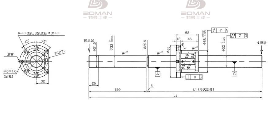 KURODA GG3205ES-DALR-0600A 黑田精工kuroda官网