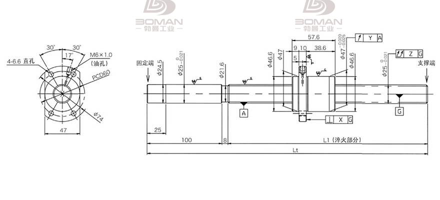 KURODA HG2525QS-HEZR-1500A hcnc黑田精工丝杠代理