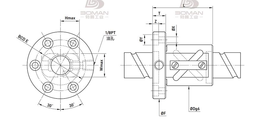 HIWIN上银 DFSV hiwin滚珠丝杠样本6