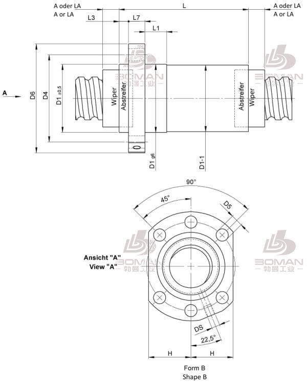 STEINMEYER施坦梅尔 2526/10.20.3,5.5E 施坦梅尔丝杠