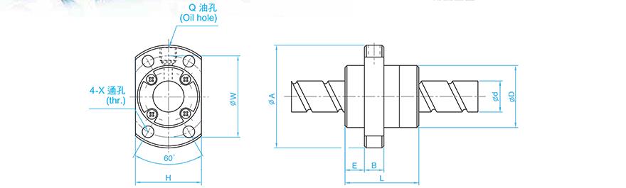 TBI SFE03232-3 tbi丝杆轴承型号