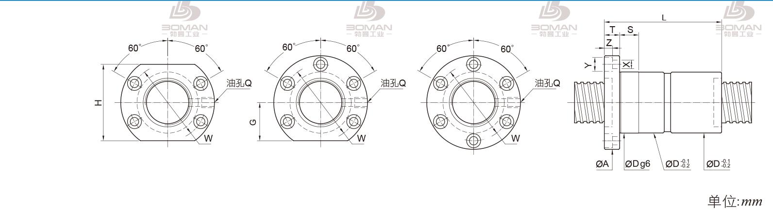 PMI FDIC4006-6 pmi研磨丝杆