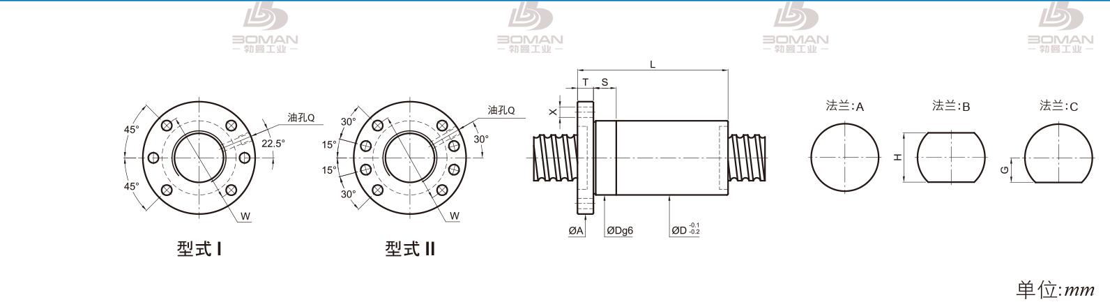 PMI FSDC4020 pmi滚珠丝杆总经销