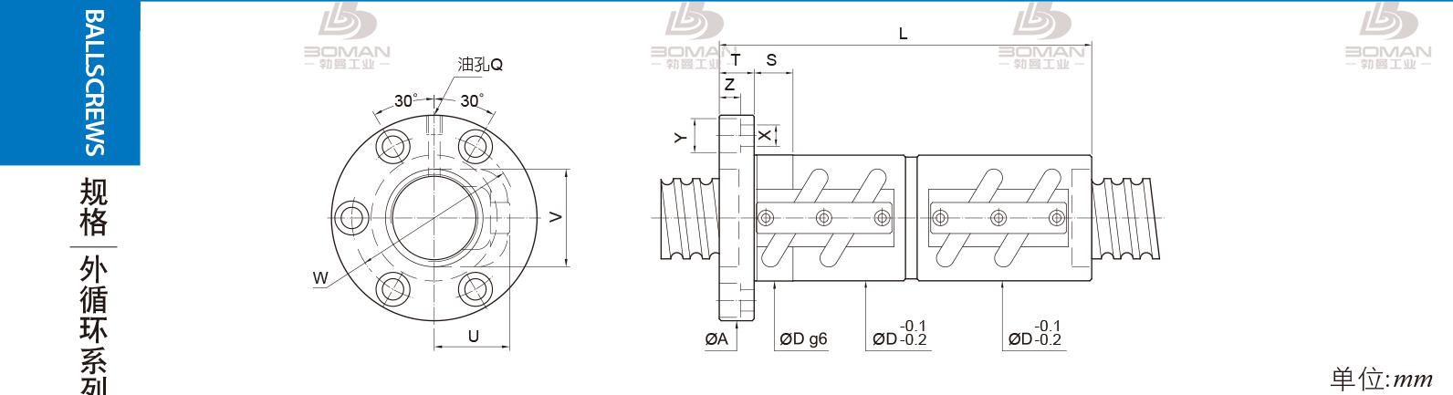 PMI FDVC-4005-2.5 pmi丝杆采购