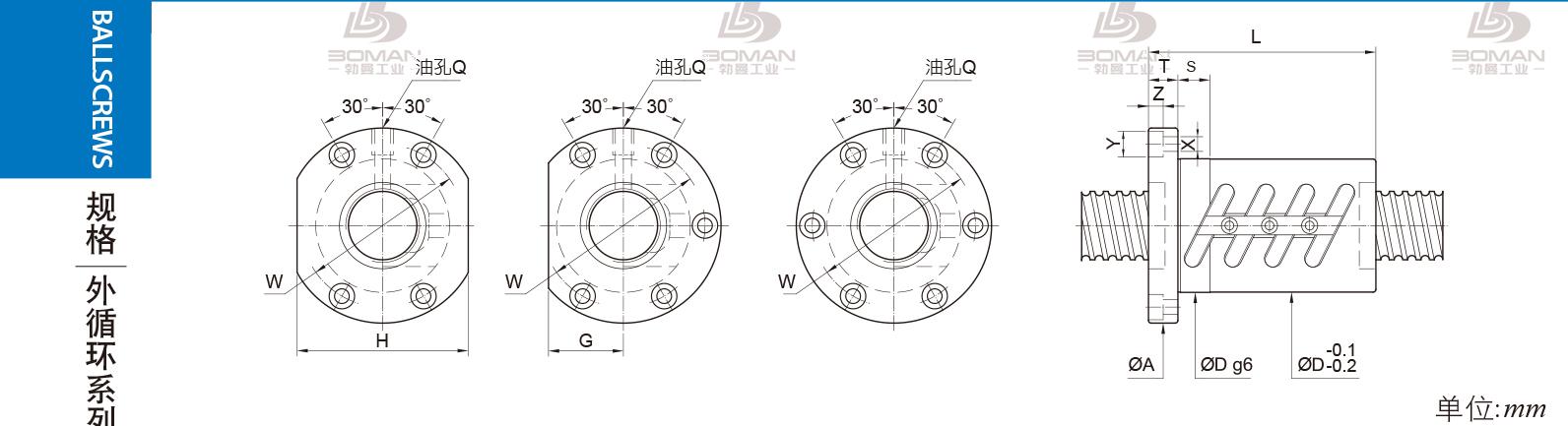 PMI FOWC3210-3 pmi丝杠选型手册