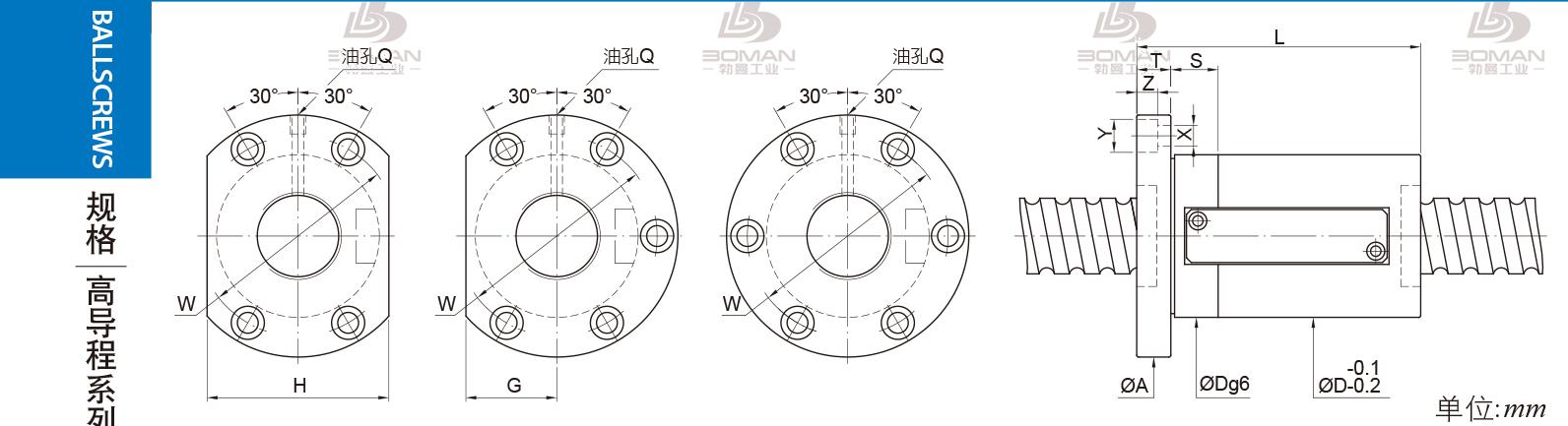 PMI FSWE6320-5 pmi丝杆官网