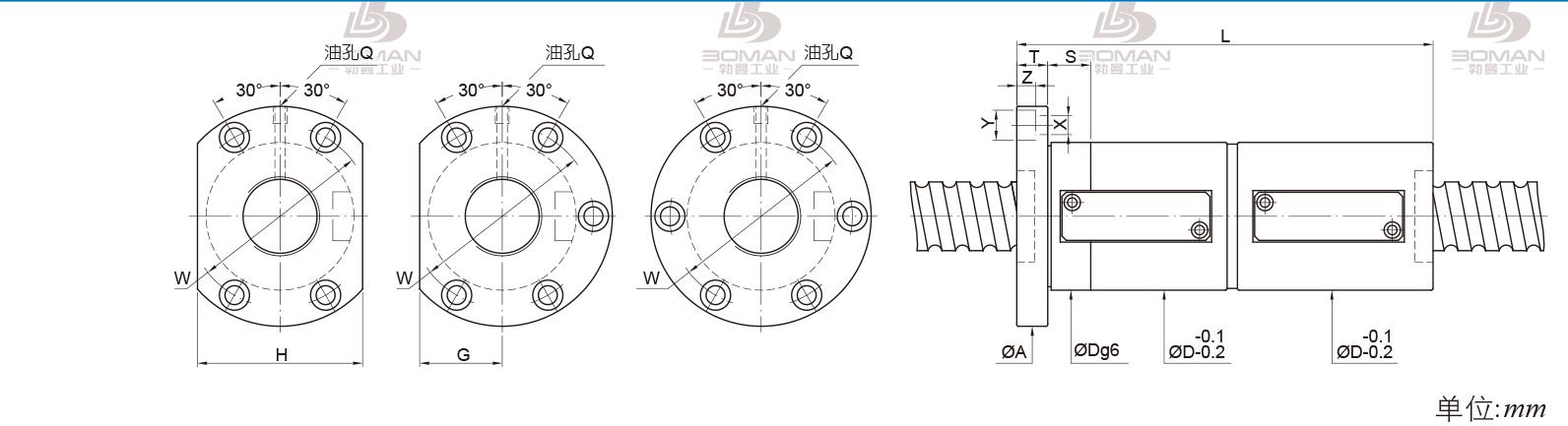 PMI FDWE5020-5 多级 丝杠 pmi