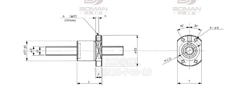 TSK RBSK2806-2.6 tsk丝杆官网型号查询