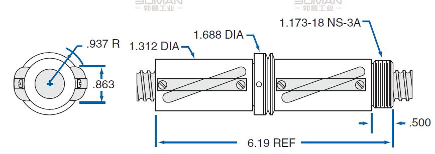 NOOK SEL10058 nook行星滚柱丝杠