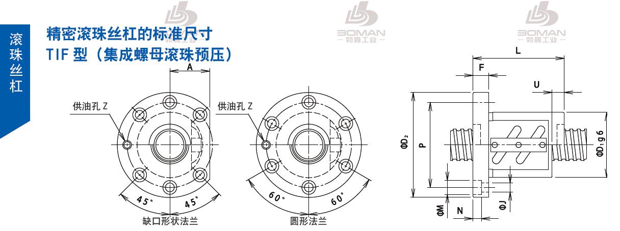 TSUBAKI 50TIFC12 丝杆tsubaki