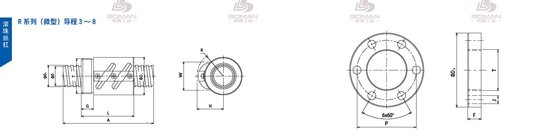 TSUBAKI 80RL20 tsubaki 丝杠